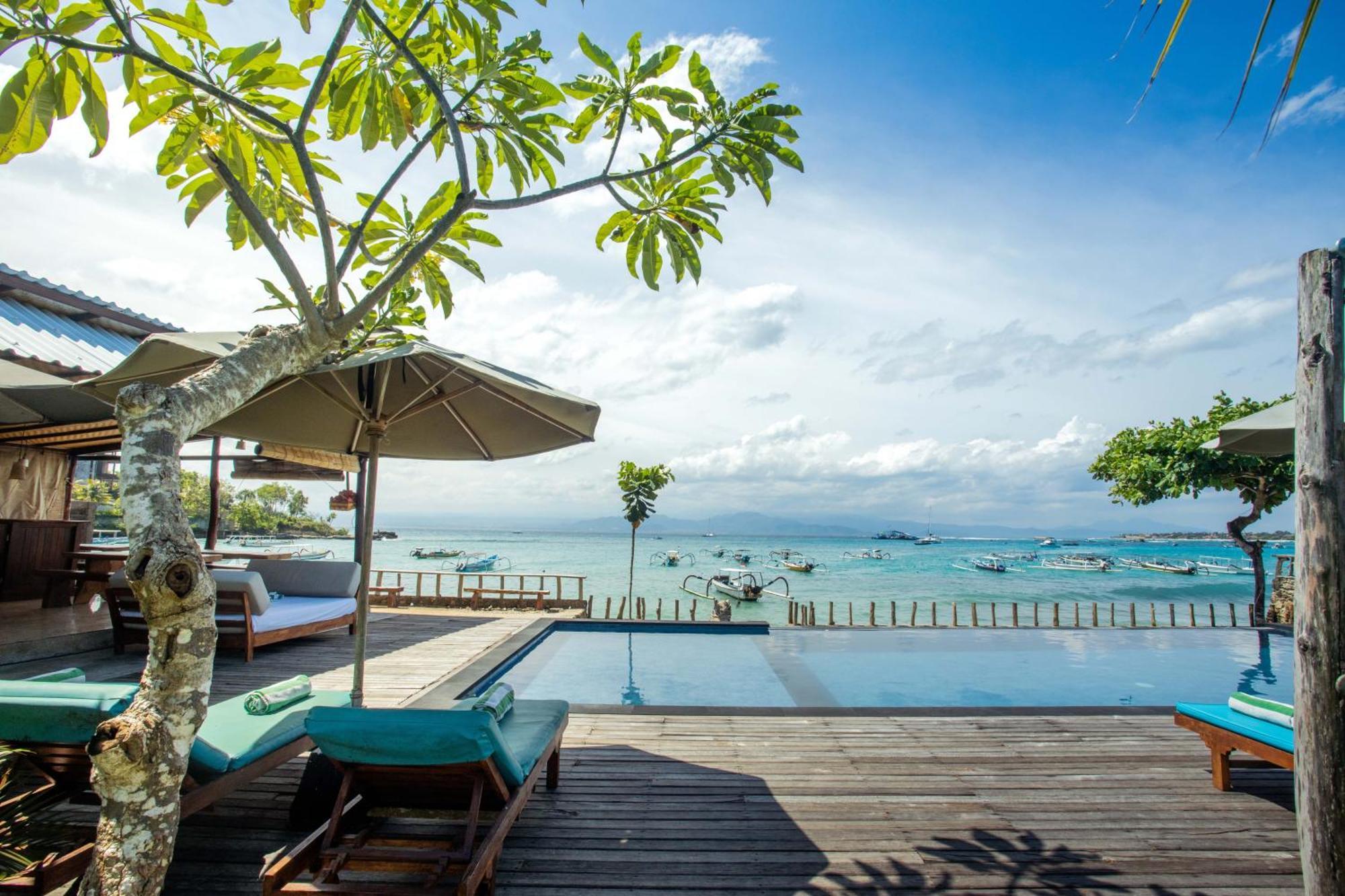 D'Muncuk Huts Lembongan Hotel Buitenkant foto