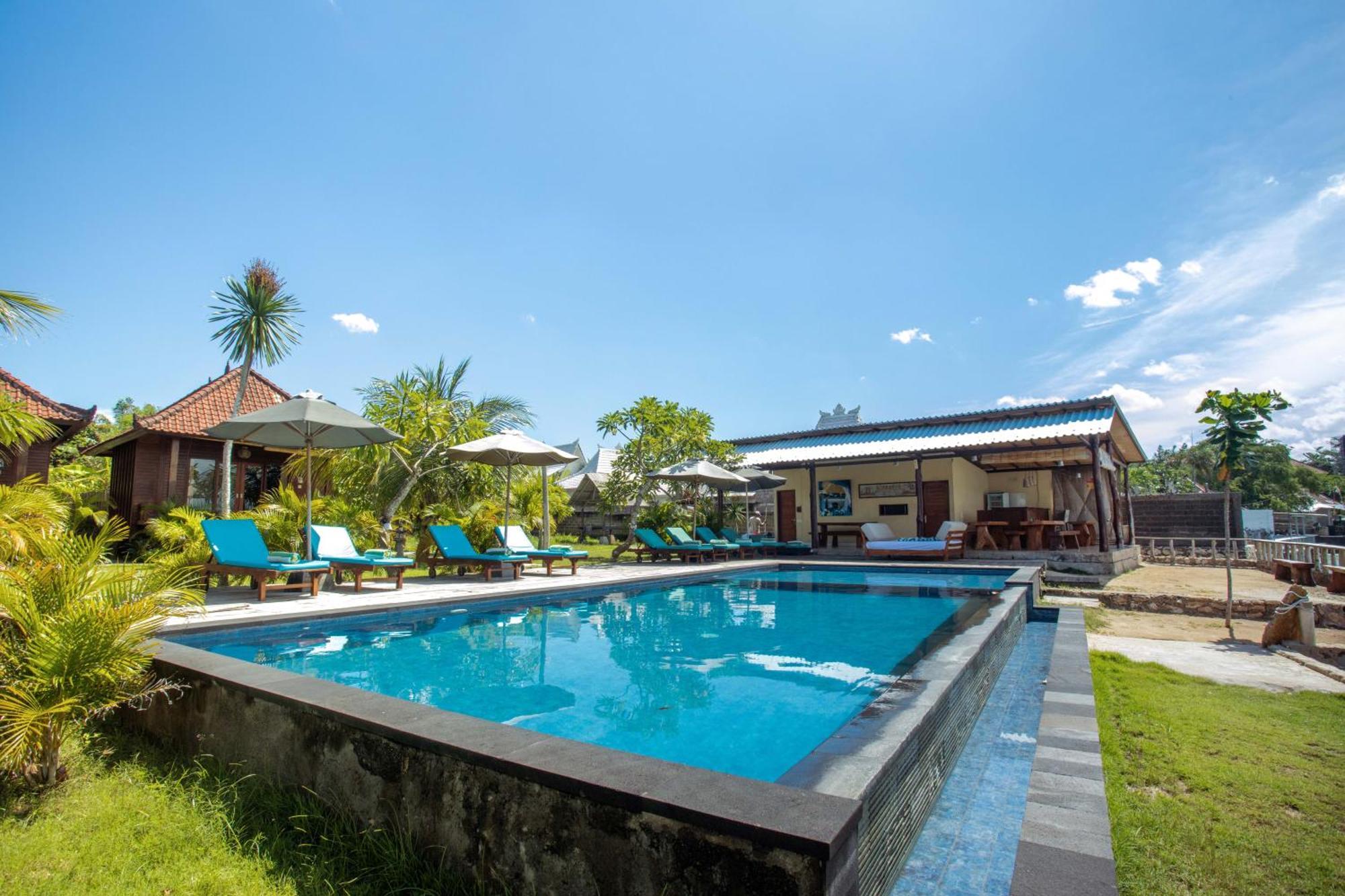 D'Muncuk Huts Lembongan Hotel Buitenkant foto