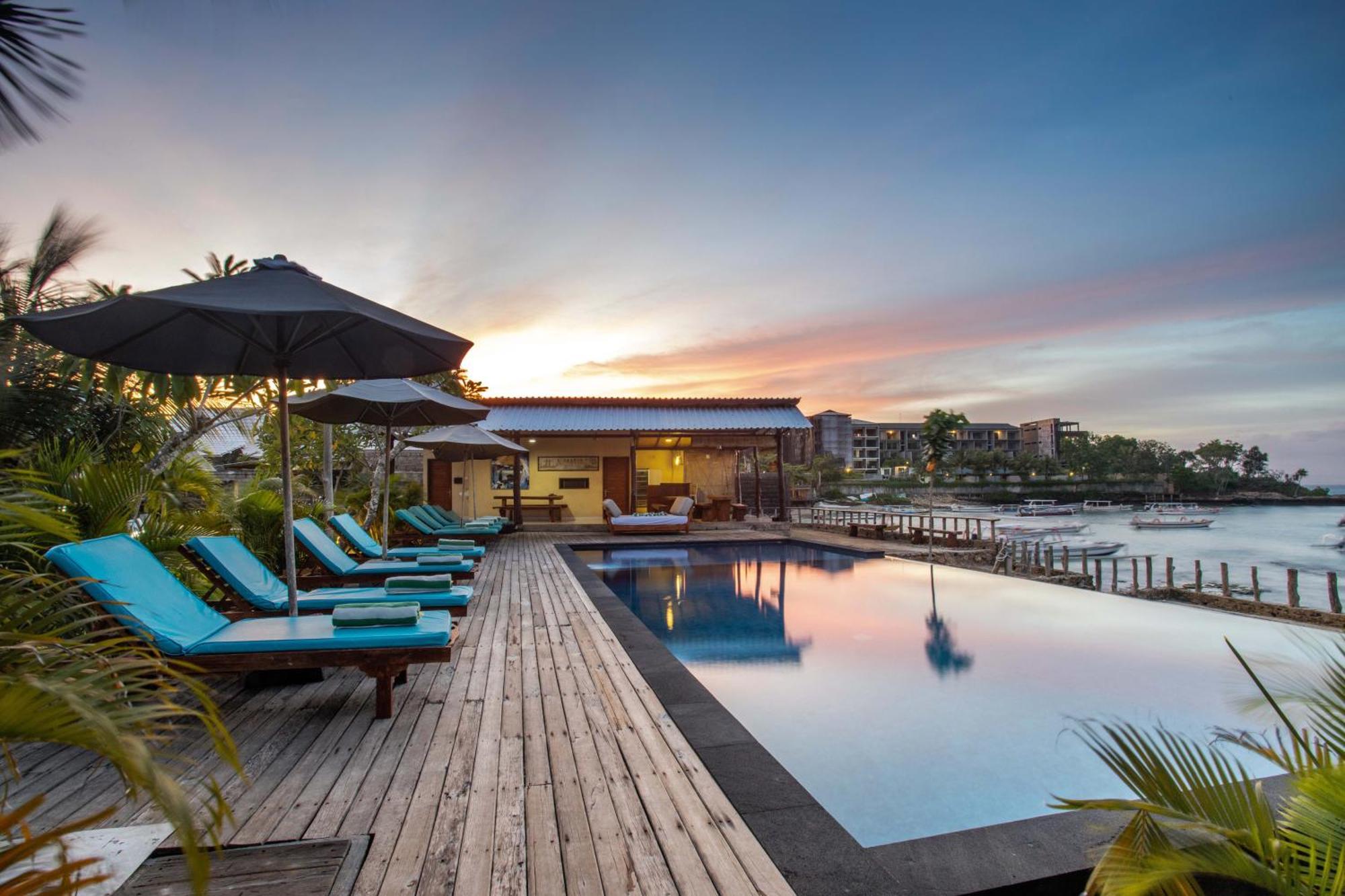 D'Muncuk Huts Lembongan Hotel Buitenkant foto