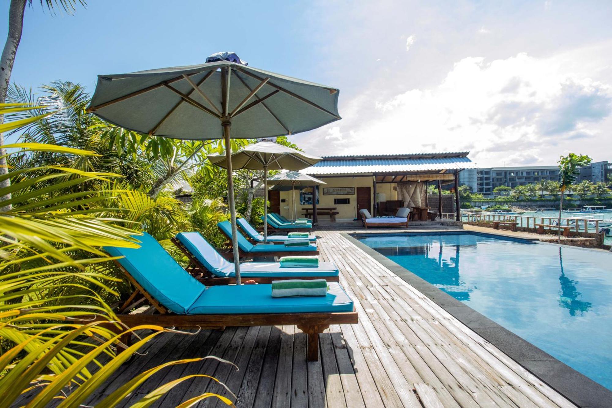 D'Muncuk Huts Lembongan Hotel Buitenkant foto